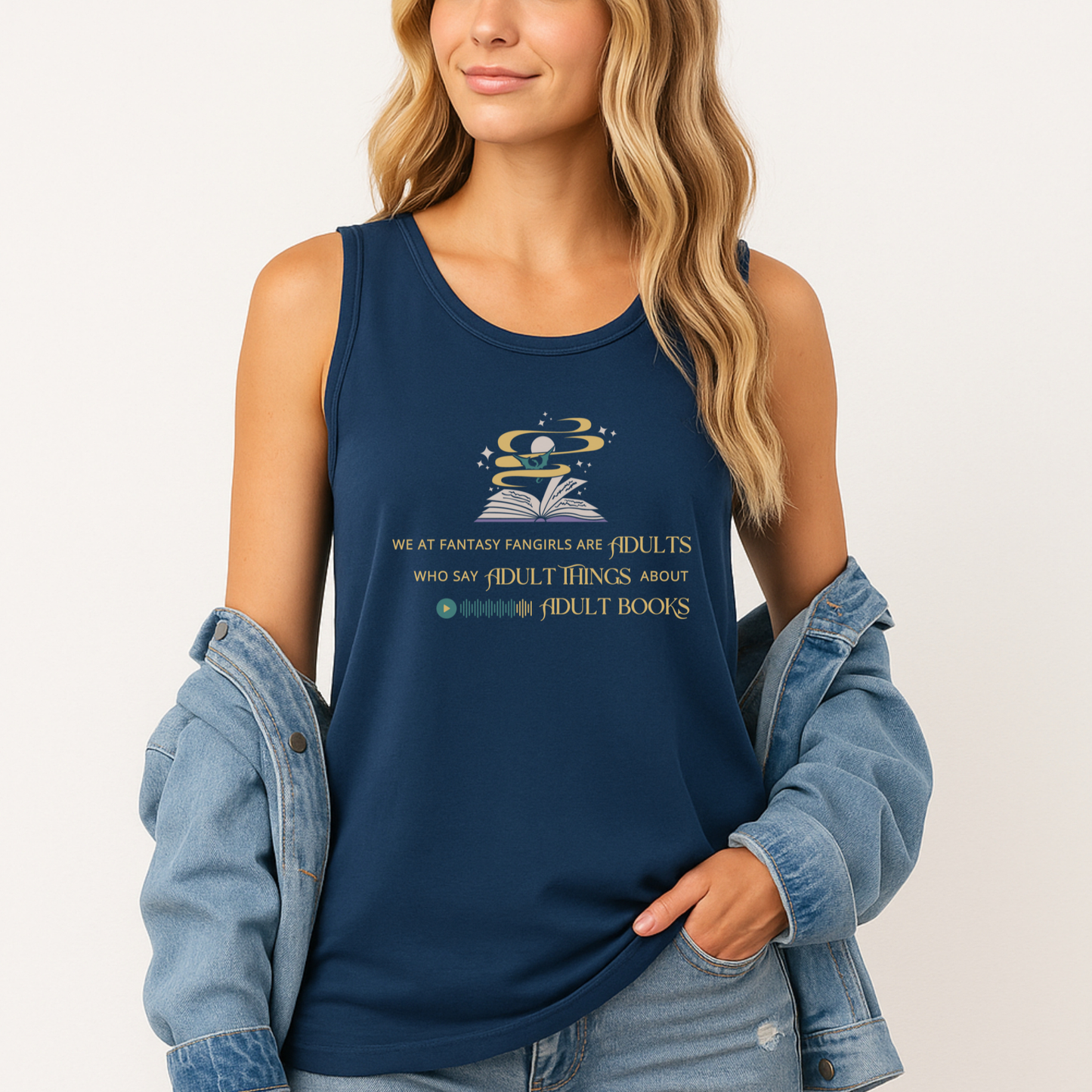 Adults Who Say Adult Things Unisex Tank Top