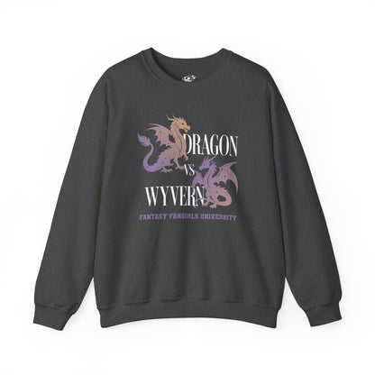 Dragon vs. Wyvern Unisex Crewneck Sweatshirt