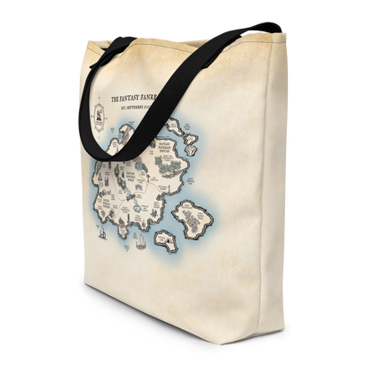 Three Year Anniversary - Map Tote