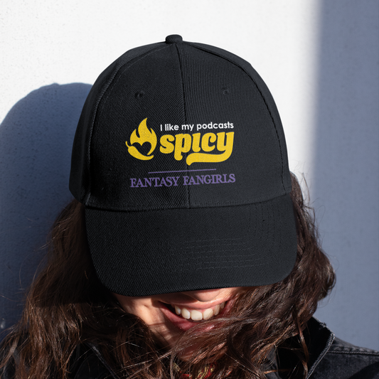 I Like My Podcasts Spicy Embroidered Hat