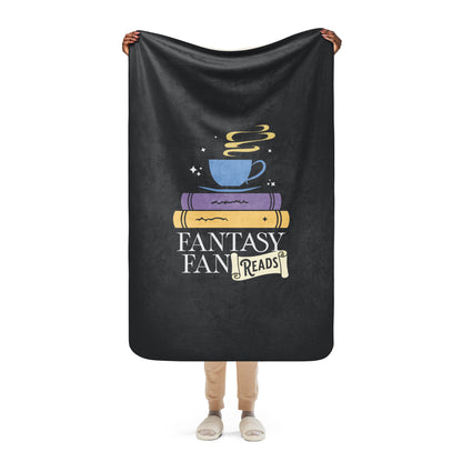 Fantasy FanReads Sherpa Blanket