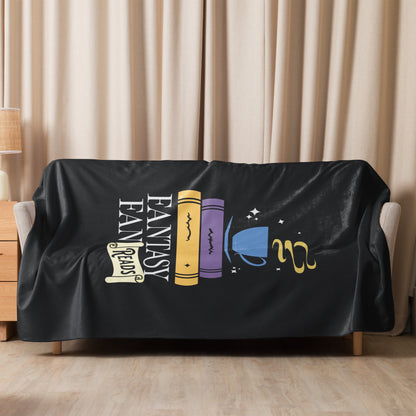 Fantasy FanReads Sherpa Blanket