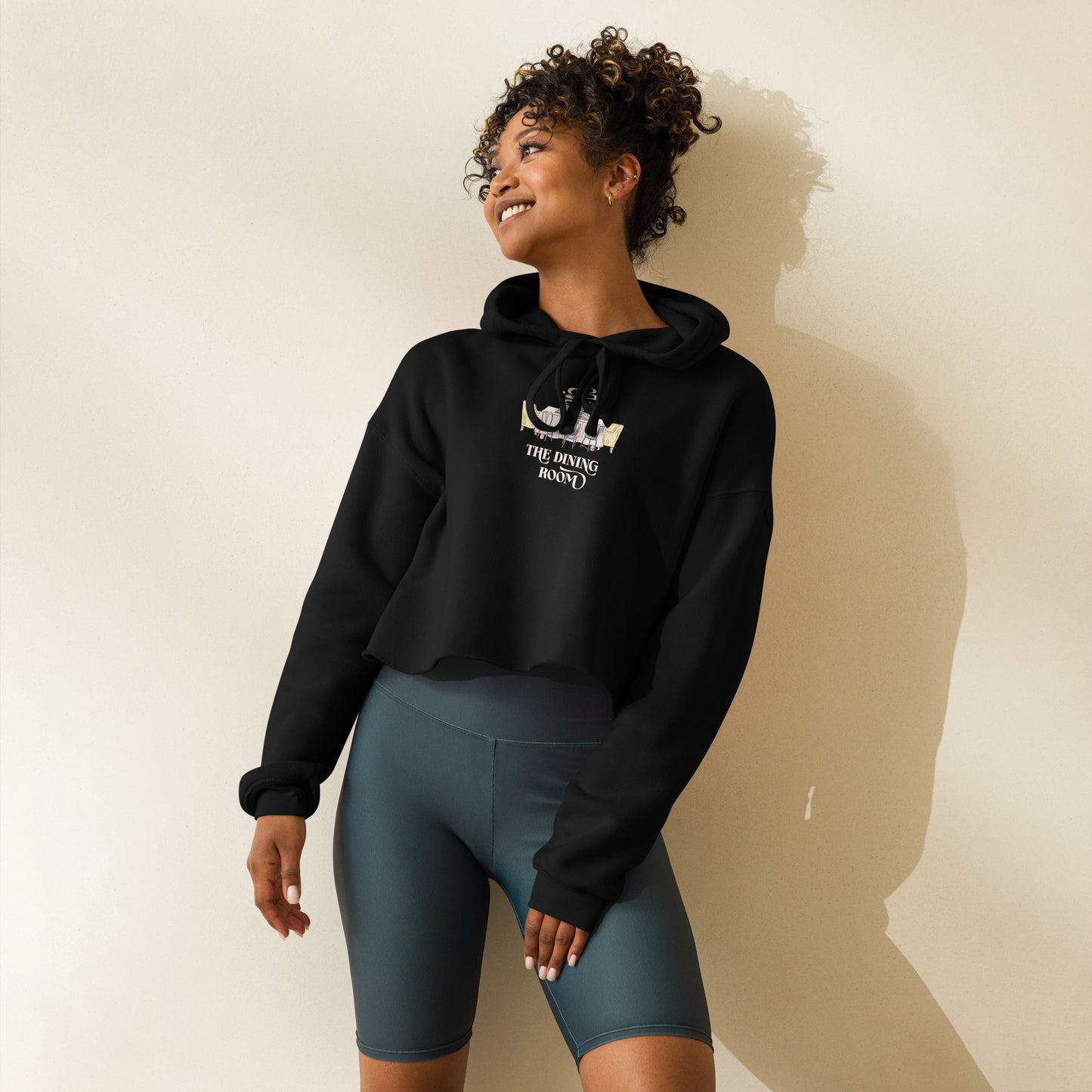 The Dining Room Women's Cropped Hoodie